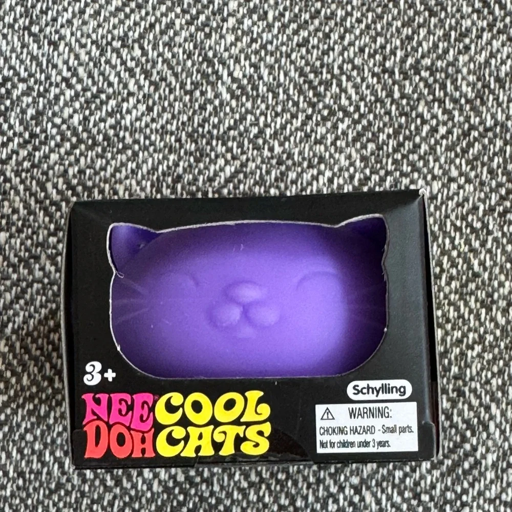 NeeDoh Cool Cats Purple NIB AUTHENTIC